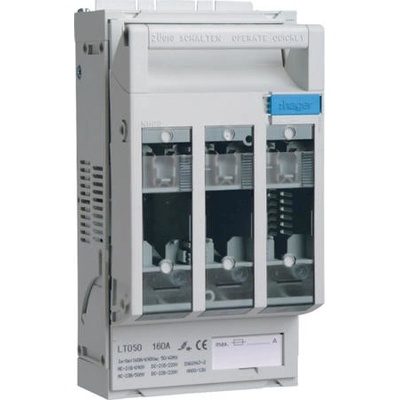 HAGER LT050 - NH00 pojistkový odpínač 3x160A na lištu DIN, 95mm2