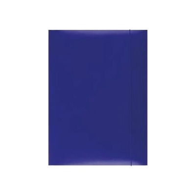 Kartónový obal s gumičkou Office Products modrý