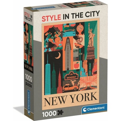 Clementoni Style in the City New York 1000 dielov