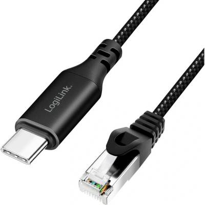 Logilink CU0410 USB 3.2 Gen 1 RJ45 vidlice USB C vidlice 1m