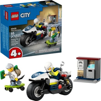 Image 1 of LEGO® City - Police Motorcycle Chase (60455)