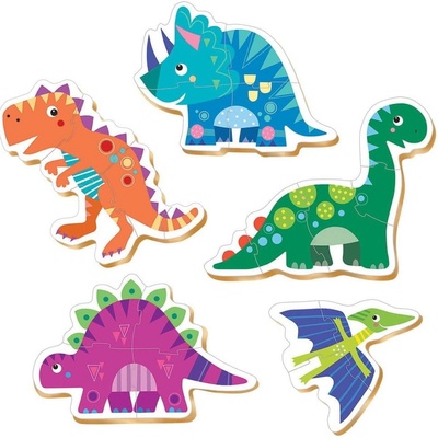 EDUCA Baby Dinosauři 5v1 3-5 dielov