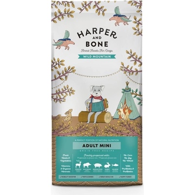 Harper and Bone Dog Adult Mini divoké hory 0,1 kg