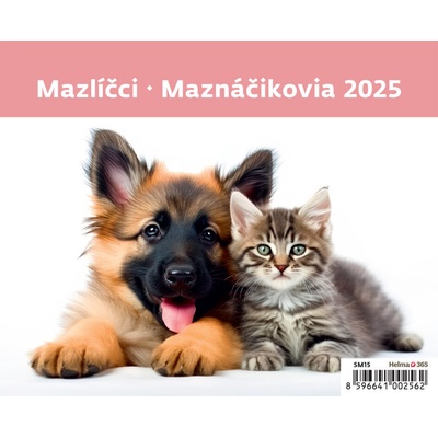 Mazlíčci stolní autor neuvedený 2025
