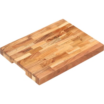 vidaXL Дъска за рязане, 40x30x4 см, акациево дърво масив (286568)