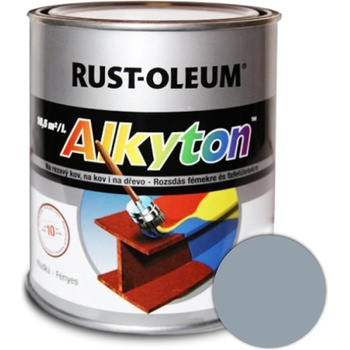 Rust Oleum ALKYTON 2v1 biela matná 9010, antikorózna vrchná i základná farba 750ml