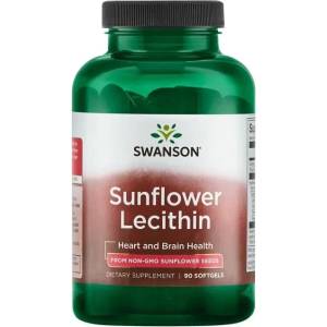 Swanson Sunflower Lecithin, 90 капсули, Swanson