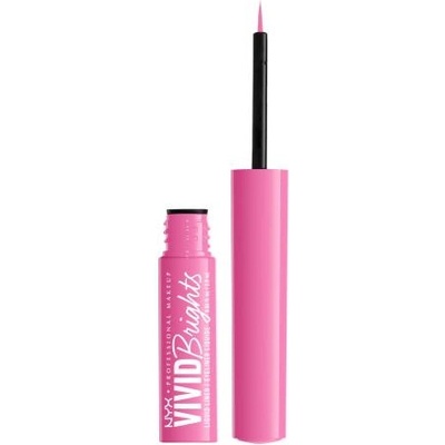 NYX Professional Makeup Vivid Brights очна линия с ярък цвят 2 ml цвят розова