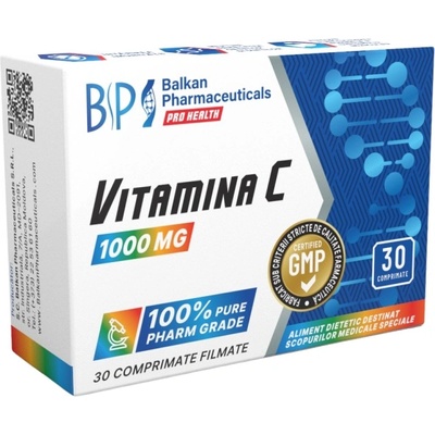 Balkan Pharmaceuticals Vitamin C 1000 mg [30 Таблетки]