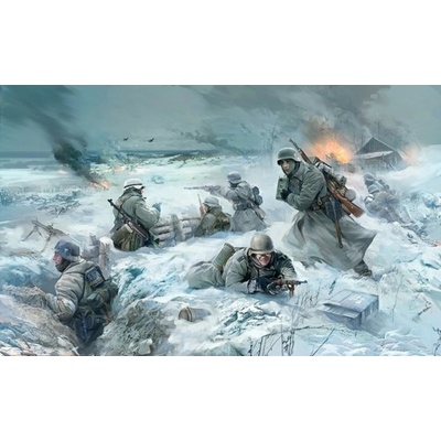 Zvezda Model Kit figurky 3627 German Infantry Winter 1941:421:35