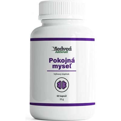 Medveď natural Pokojná myseľ 60 kapsúl