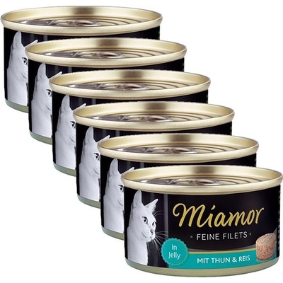 Miamor Консерва Miamor Filet тонзик и ориз 6 x 100 г