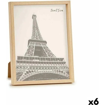 Gift decor Рамка за снимки Gift Decor WPC1020ML-4 WPC1020ML-4 Кафяв Естествен Пластмаса (6 броя)