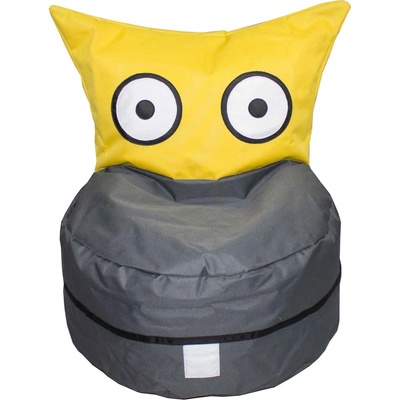 CrazyShop TROLIK žluto-tmavě šedá
