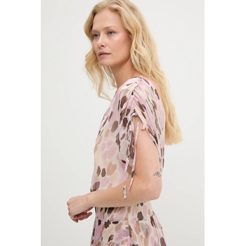 ANSWEAR Рокля Answear. LAB в розово къса разкроена (58018.tos)