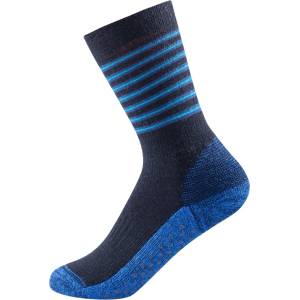 Devold Детски спортни чорапи Devold Multi Medium Kid Sock No-Slip Sports socks - Mistral Stripe - размер 19-21 (EU) (201-2243-0211)