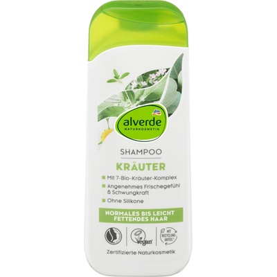 Alverde Naturkosmetik šampon na vlasy se 7 bio bylinami 200 ml