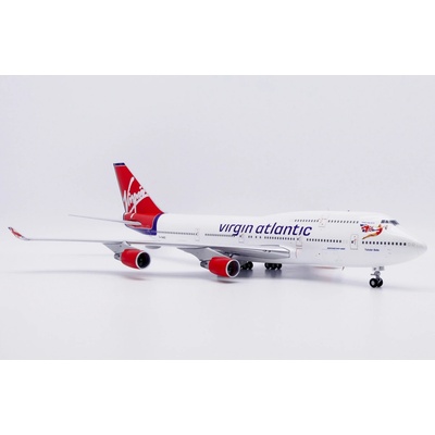 Atlantic JC Wings B747-4Q8 Virgin Airways "2010s" Colors. Named "Tubular Belle" 1:200