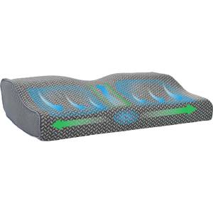Pure Line Home Анатомична възглавница Cervical Curve Memory, 59 x 34 x 12 см, сива