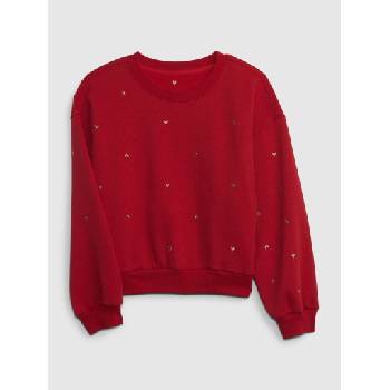 GAP Детски щампован суитшърт GAP GAP | Cherven | Момичешки | 104/110