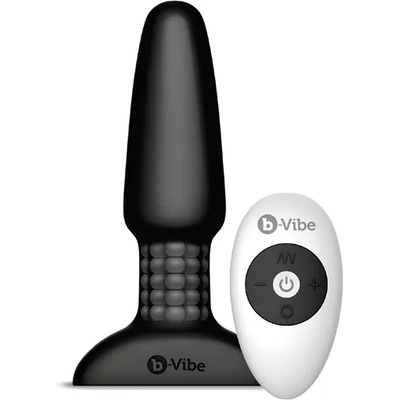 b-Vibe Rimming Remote Control Plug Black