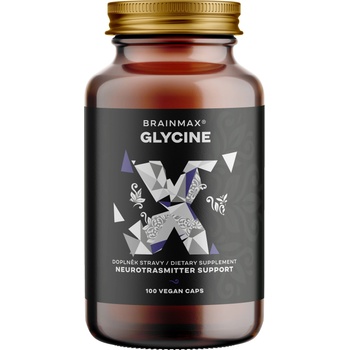 BrainMax Glycine 975 mg, 100 растителни капсули