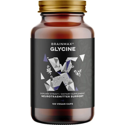 BrainMax Glycine 975 mg, 100 растителни капсули