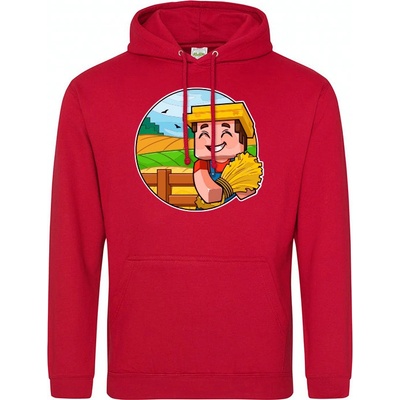 Minecraft dětská mikina Farmář