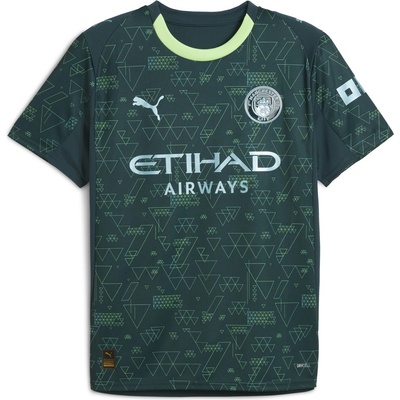 PUMA Manchester City Fourth Shirt 2025 2026 Mens - Green