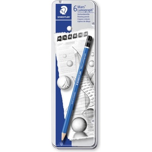 STAEDTLER Молив Марс Лумограф комплект (6) (100 G6)