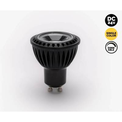 Kama Lights žárovka GU10 24V 2000K KL-GU10-8W-2000-BK