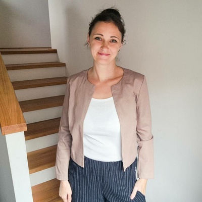 Lovera dámské sako Meduňka Béžová