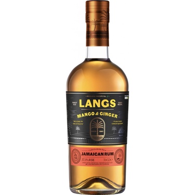 Langs Mango & Ginger 37,5% 0,7 l (čistá fľaša)