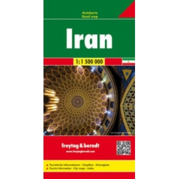 Írán mapa 1 : 1 500 000