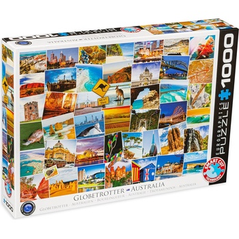 EUROGRAPHICS Пъзел Eurographics от 1000 части - Пътешественик на Австралия (EG60000753)