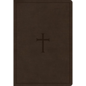 CSB Super Giant Print Reference Bible, Brown Leathertouch, Value Edition (ISBN: 9781087758022)