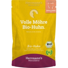 Herrmanns Selection bio kuracie s mrkvou a pšenicou kamut 40 x 100 g