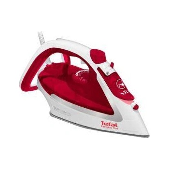Tefal Парна ютия Tefal EasyGliss Plus, 2400W, Easygliss Plus, Durilium AirGlide, Функция за вертикално гладене, Auto OFF, Autosteam, Червен, FV5717E0