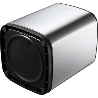 EKO-Europe EKO Квадратен отворен кош за отпадъци LAGUNA - 35 литра - мат (EKO 908835 - Matt s/s)