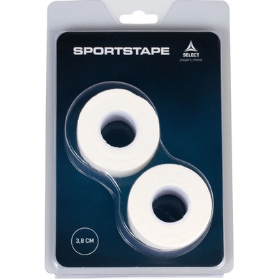 Select Pro Strap Sportstape II 2-pack bílá 2,5 cm