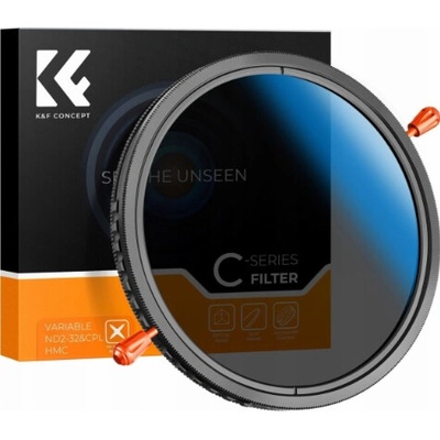 K&F Concept C Series CPL+ Variable/Fader ND 2-32x 52 mm