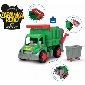 Wader Wader: фермерски гигантски боклукчийски камион 65см (67015)