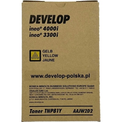 Develop TNP-81 AAJW2D2 жълт (yellow) оригинален тонер (AAJW2D2)