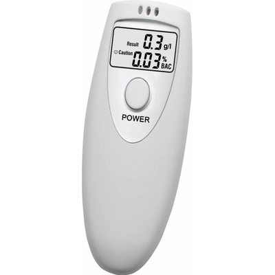 Alkohol tester SILVER, digitální Kód: 16529 – Zboží Mobilmania