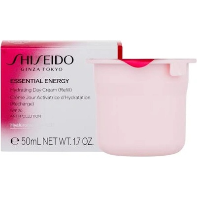 Shiseido Essential Energy Hydrating Day Cream SPF20 хидратиращ дневен крем с uv защита пълнител 50 ml за жени