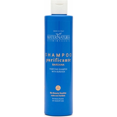 MaterNatura šampon proti lupům s lopuchem 250 ml