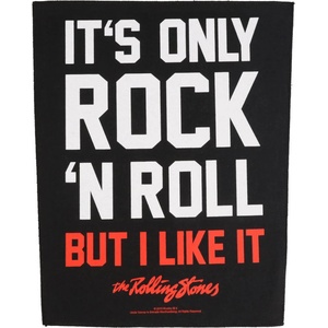 RAZAMATAZ Нашивка голяна Rolling Stones - It's Only Rock 'N' Roll - RAZAMATAZ - BP1121