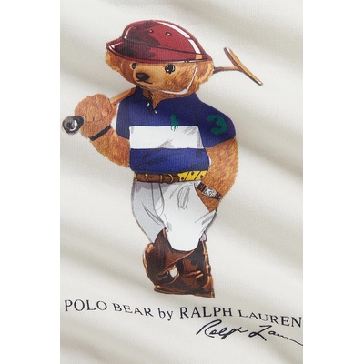 Ralph Lauren Бебешки суитшърт с коприна Polo Ralph Lauren (320A96604001)