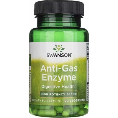 Swanson Enzým proti plynatosti 40 mg 90 veg kapsúl