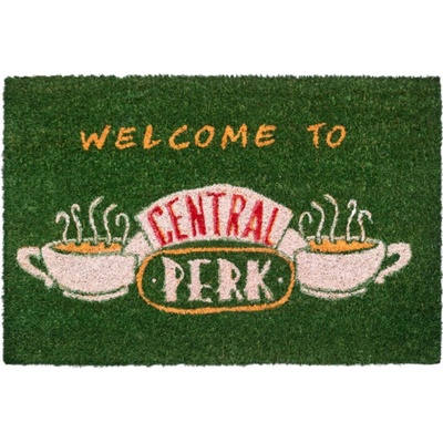 CurePink Friends Přátelé Central Perk 60 x 40 cm zelená [FGE0015] – Zboží Dáma